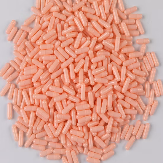 Halal/ ISO Certificated Medical Use Gelatin/ HPMC/ Pulluan Vegetable Empty Capsules