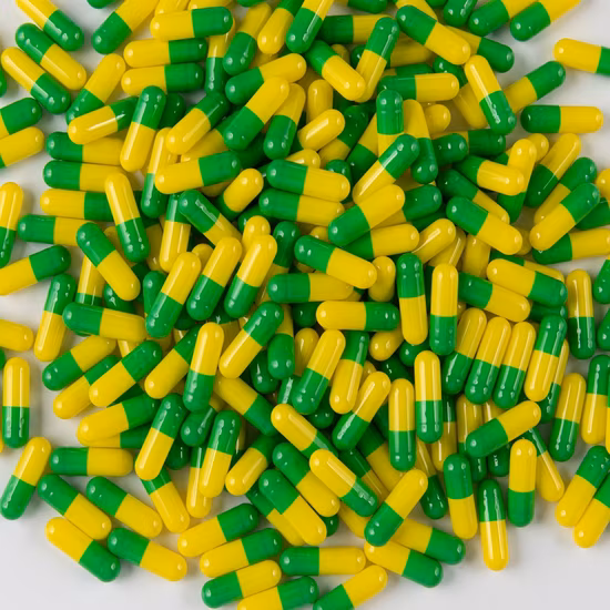 Supplément à base de plantes de capsules végétaliennes vides de cellulose blanche HPMC en gros
