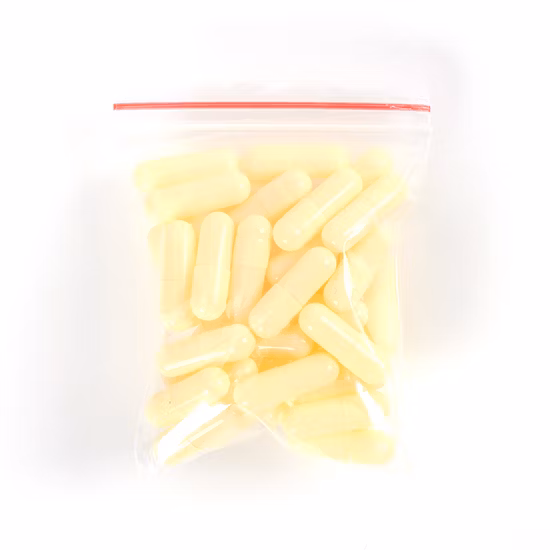 Videz la capsule dure HPMC dans la taille 00-4# Couleur adaptée aux besoins du client pour la pilule pharmaceutique