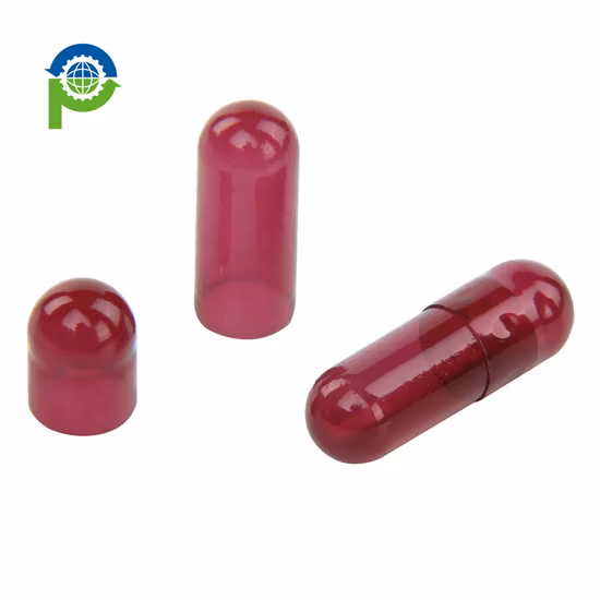 Halal/Taille00/Végétal/HPMC/Pullulan/Gélatine/Capsules propres